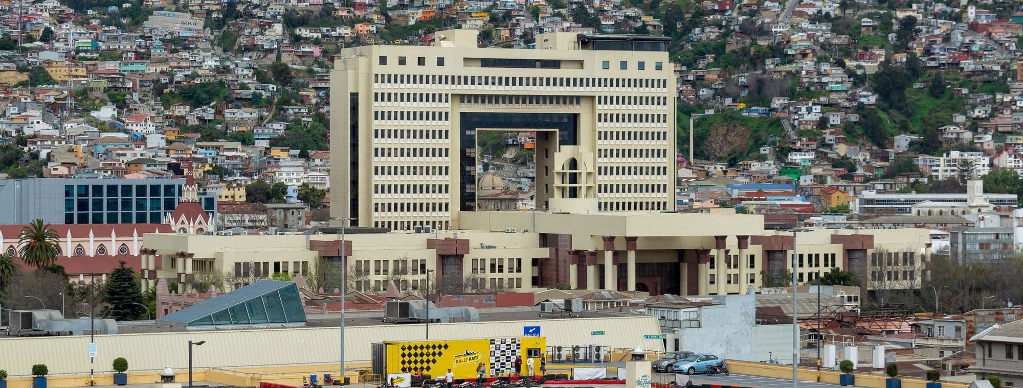 Edificio del Congreso Nacional en Valparaíso